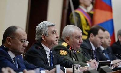 Президент Саркисян заявил, что готов начать разгромную войну Президент Саркисян заявил, что готов начать разгромную войну