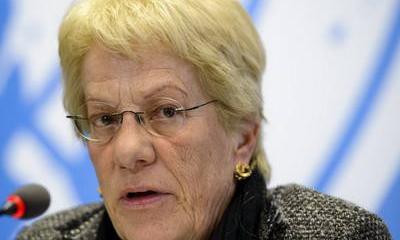 Карла дель Понте: российские авиаудары в Сирии - это хорошее дело Карла дель Понте: российские авиаудары в Сирии - это хорошее дело