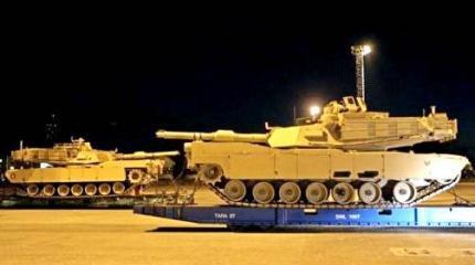 Танки США угрожают безопасности русского населения Прибалтики Танки США угрожают безопасности русского населения Прибалтики