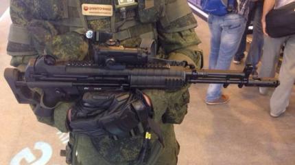 На ТВМ-14 показали перспективный автомат российской армии 6П67 На ТВМ-14 показали перспективный автомат российской армии 6П67