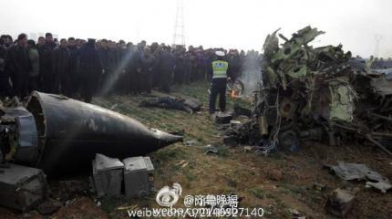 В Китае разбился новейший фронтовой бомбардировщик JH-7B В Китае разбился новейший фронтовой бомбардировщик JH-7B