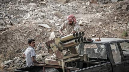 Чудовищная смерть военного оператора в Сирии Чудовищная смерть военного оператора в Сирии