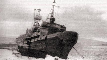 Аварийно-спасательные работы на судне СС-44 (февраль 1972) Аварийно-спасательные работы на судне СС-44 (февраль 1972)
