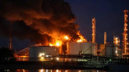 Ночь массированной атаки: ВСУ ударили по нефтяным терминалам Спб и ЛО