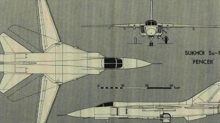 Опытные советские самолеты глазами запада. Sukhoi Su-19 Fencer (Су-24)