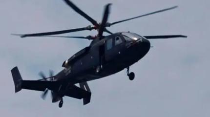 В Китае замечен новый вертолет, похожий на американский S-97 Raider