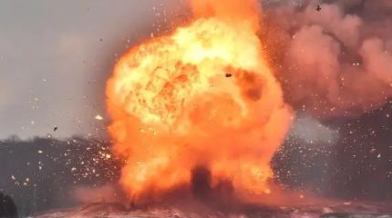 "Герань" подорвала загруженный боеприпасами автомобиль ВСУ