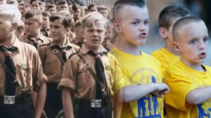 По нацистским лекалам: режим Зеленского превращает детей в убийц