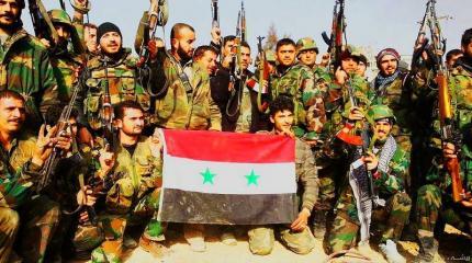Сирийская армия даёт жару боевикам вслед за ВКС РФ Сирийская армия даёт жару боевикам вслед за ВКС РФ