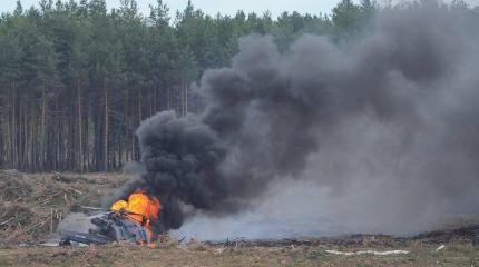 Корреспондент «Звезды» рассказал детали падения Ми-28Н под Рязанью