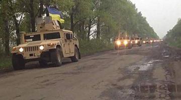 Киев перебрасывает американские бронеавтомобили Humvee к Луганску