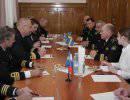 Командующий Балтийским флотом провел встречу с главкомом ВМС Швеции Командующий Балтийским флотом провел встречу с главкомом ВМС Швеции