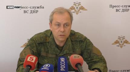 Басурин: Украинские националисты совершают самообстрел в ночное время Басурин: Украинские националисты совершают самообстрел в ночное время