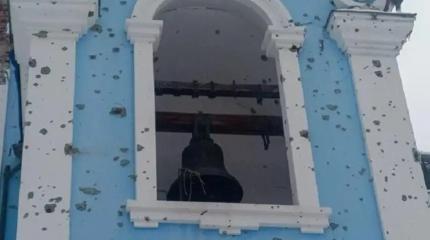 Преступления Украины: неонацисты ВСУ разграбили православную святыню