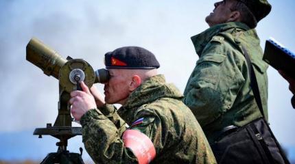 Морпехи ТОФ первыми вступили в «бой» на Дальнем Востоке