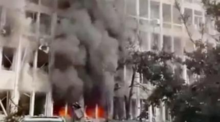 "Герань-5" ударила по очень важному стратегическому объекту в центре Киева