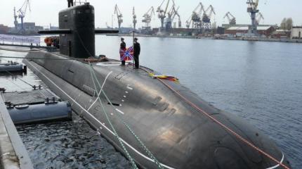 Подлодка «Санкт-Петербург» выполнила ракетную стрельбу в Баренцевом море Подлодка «Санкт-Петербург» выполнила ракетную стрельбу в Баренцевом море