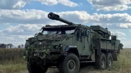 Украинская самоходка 2С22 "Богдана" впервые стала трофеем Украинская самоходка 2С22 "Богдана" впервые стала трофеем