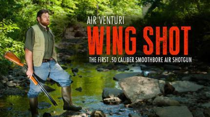 Wing Shot: пневматическое ружье калибра .50 от компании Air Venturi Wing Shot: пневматическое ружье калибра .50 от компании Air Venturi