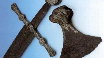 Парадный меч древнего финского воина. 13 век