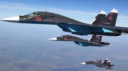 Су-34 с высоты 5 тыс. метров уничтожили командный пункт ИГ в Алеппо Су-34 с высоты 5 тыс. метров уничтожили командный пункт ИГ в Алеппо