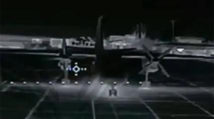 Появилось видео уничтожения самолета Ан-26 ВСУ