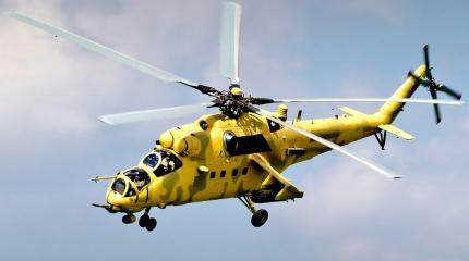 Эффектная работа российского Ми-35 в Сирии попала на видео Эффектная работа российского Ми-35 в Сирии попала на видео