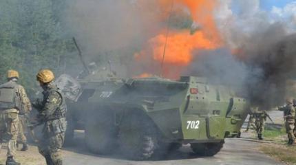 Минобороны Украины заявило о масштабных боях на Востоке Украины Минобороны Украины заявило о масштабных боях на Востоке Украины