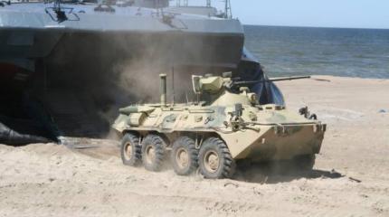 «Черные береты» Балтики испытывают и осваивают новую технику «Черные береты» Балтики испытывают и осваивают новую технику