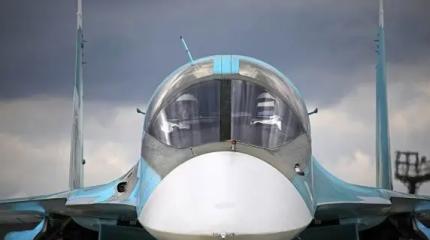Ракета Су-34 уничтожила переправу через Оскол