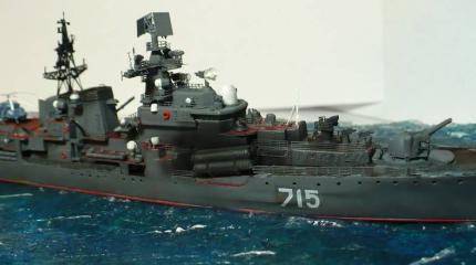 Эсминец «Быстрый» и ракетные катера уничтожили «противника» «Москитами» Эсминец «Быстрый» и ракетные катера уничтожили «противника» «Москитами»