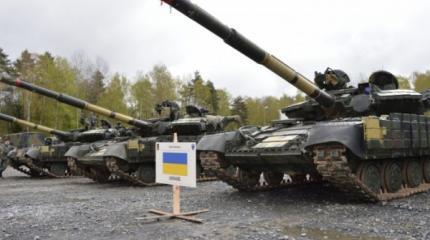 Украина показала первые кадры с танковых состязаний в ЕС Украина показала первые кадры с танковых состязаний в ЕС