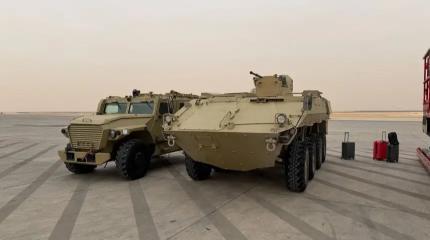 БТР-22, "Сарма", РПГ-29М "Вампир" будут показаны на выставке в Эр-Рияде