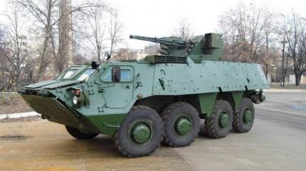 На украинский БТР-4 установили немецкие двигатели На украинский БТР-4 установили немецкие двигатели