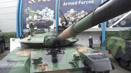 Украино-польский танк представили на выставке MSPO-2017