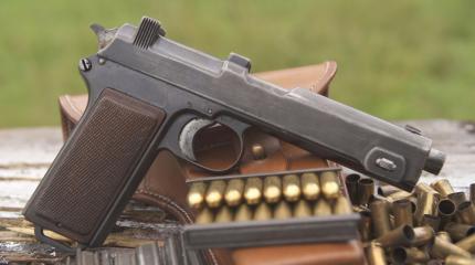 Тест-драйв SteyrM1912 в грязи Тест-драйв SteyrM1912 в грязи