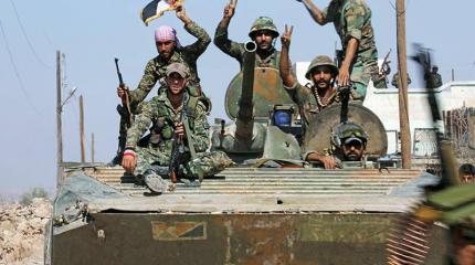 Сирийская армия попала в засаду под Дамаском Сирийская армия попала в засаду под Дамаском