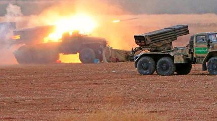Смертоносные залпы русского «Града» выжгли путь армии САР для атаки в Хаме Смертоносные залпы русского «Града» выжгли путь армии САР для атаки в Хаме