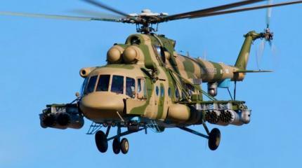 Боевики запечатлели момент срабатывания "Витебска" на российском Ми-8 Боевики запечатлели момент срабатывания "Витебска" на российском Ми-8