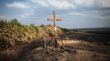 Народные мстители: в Запорожье надругались над могилой бойца АТО Народные мстители: в Запорожье надругались над могилой бойца АТО