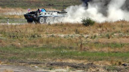 Военные шести стран отсрелялись из зениток на Азовском побережье Военные шести стран отсрелялись из зениток на Азовском побережье
