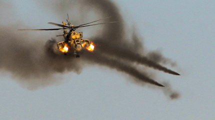 Русский Ми-35 оказался не по зубам ПЗРК иракских боевиков Русский Ми-35 оказался не по зубам ПЗРК иракских боевиков