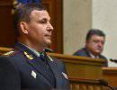 Горячка министра обороны Украины
