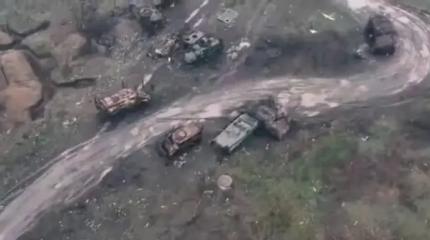 Кладбище техники на «дороге смерти»: эксперт объяснил причины потерь ВСУ