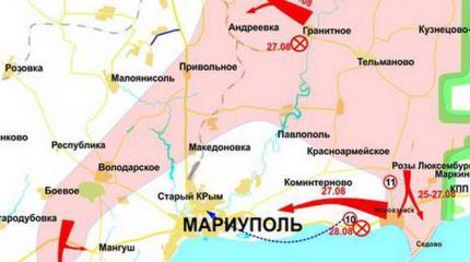 ДНР удалось замкнуть котел у города Волноваха и укрепиться на берегу Азовского моря ДНР удалось замкнуть котел у города Волноваха и укрепиться на берегу Азовского моря