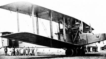 Тяжелые бомбардировщики Handley Page H.P.15 V/1500. Великобритания Тяжелые бомбардировщики Handley Page H.P.15 V/1500. Великобритания