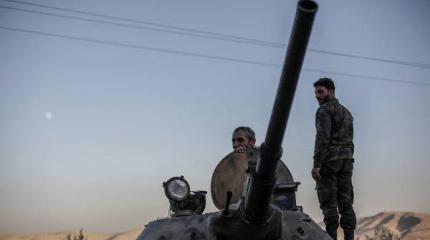 Повстанцы обстреляли район, подконтрольный армии Сирии Повстанцы обстреляли район, подконтрольный армии Сирии