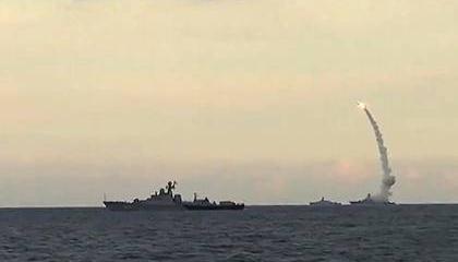 В Сирии замечен новый пуск «Калибров» В Сирии замечен новый пуск «Калибров»