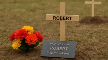 Похороны табличек: тела американцев остались на поле боя на Украине