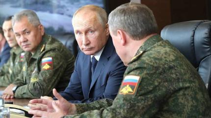 Путин проконтролирует ход учений «Запад-2021» Путин проконтролирует ход учений «Запад-2021»